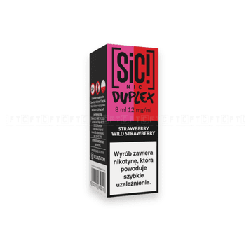 Liquid SIC Nic 8ml - Strawberry Wild Strawberry 12mg/ml