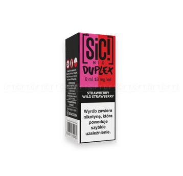 Liquid SIC Nic 8ml - Strawberry Wild Strawberry 18mg/ml