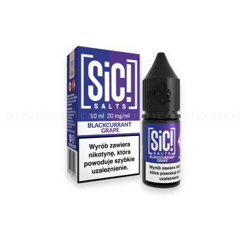 Liquid SIC Salts 10ml - Blackcurrant Grape 20mg/ml