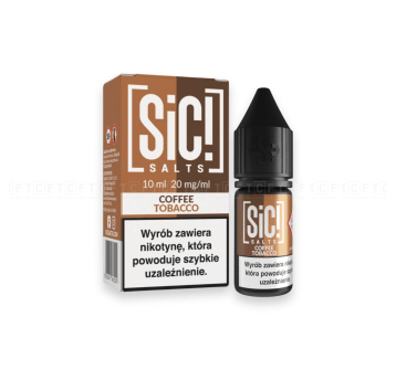 Liquid SIC Salts 10ml - Coffee Tobacco 20mg/ml