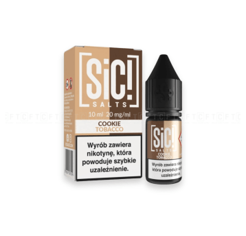 Liquid SIC Salts 10ml - Cookie Tobacco 20mg/ml
