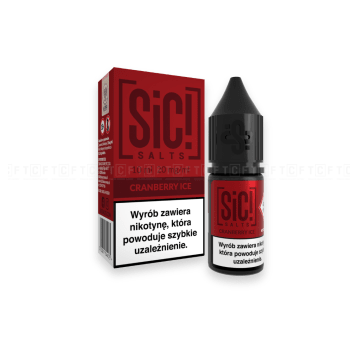 Liquid SIC Salts 10ml - Cranberry Ice 20mg/ml