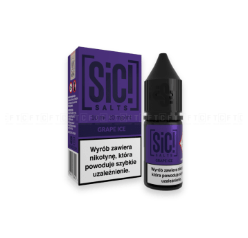 Liquid SIC Salts 10ml - Grape Ice 20mg/ml