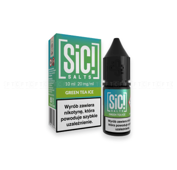 Liquid SIC Salts 10ml - Green Tea Ice 20mg/ml
