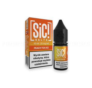 Liquid SIC Salts 10ml - Peach Tea Ice 20mg/ml