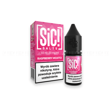 Liquid SIC Salts 10ml - Raspberry Mojito 20mg/ml