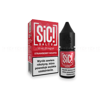 Liquid SIC Salts 10ml - Strawberry Mojito 20mg/ml