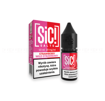 Liquid SIC Salts 10ml - Strawberry Wild Strawberry 20mg/ml
