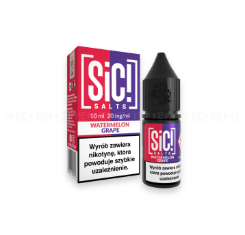 Liquid SIC Salts 10ml - Watermelon Grape 20mg/ml