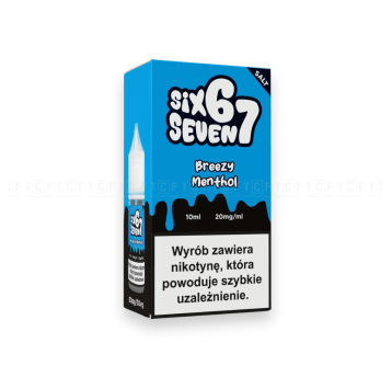 Liquid Six Seven 67 10ml - Breezy Menthol 20mg/ml