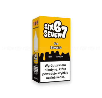 Liquid Six Seven 67 10ml - Ice Banana 20mg/ml