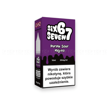 Liquid Six Seven 67 10ml - Purple Sour Mojito 20mg/ml