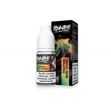 Liquid TSUNAMI 10ml - Fruitmix Aloe Lychee 20mg/ml