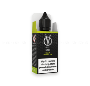 Liquid VBAR Salt 10ml - Grape Bubble Tea 20mg/ml