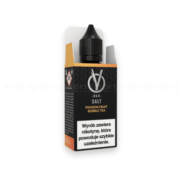 Liquid VBAR Salt 10ml - Passion Fruit Bubble Tea 20mg/ml