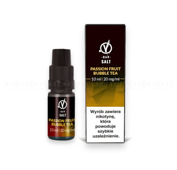 Liquid vBar Salt 10ml - Passion Fruit Bubble Tea 20mg/ml