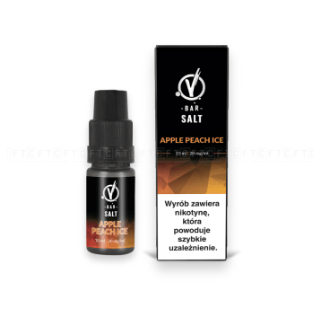 Liquid Vbar Salt Apple Peach 20 mg 10ml B26
