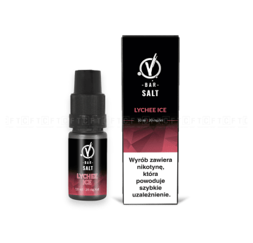 Liquid Vbar Salt Lychee Ice 20 mg 10ml B26