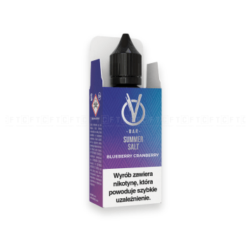 Liquid VBAR Salt Summer 10ml - Blueberry Cranberry 20mg/ml