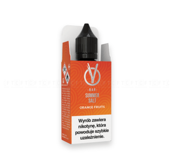 Liquid VBAR Salt Summer 10ml - Orange Fruit 20mg/ml