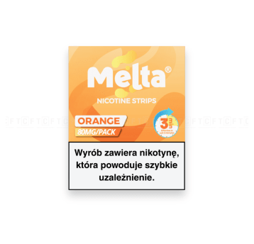 Listki nikotynowe MELTA 4mg - Orange