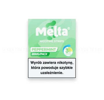 Listki nikotynowe MELTA 4mg - Peppermint