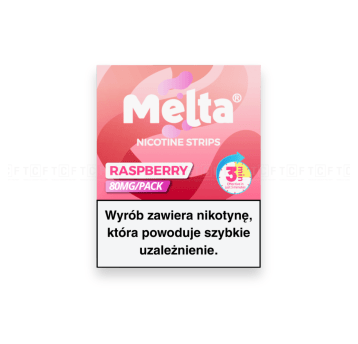 Listki nikotynowe MELTA 4mg - Raspberry