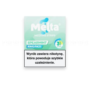 Listki nikotynowe MELTA 4mg - Spearmint