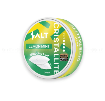 Listki nikotynowe SALT CRISTALLITE - Lemon Mint 6mg