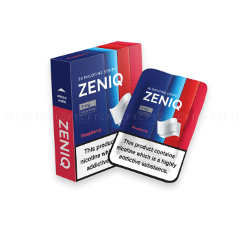 Listki nikotynowe ZENIQ o aromacie Maliny 2mg