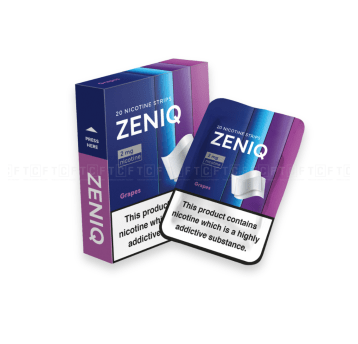 Listki nikotynowe ZENIQ o aromacie Winogrona 2mg