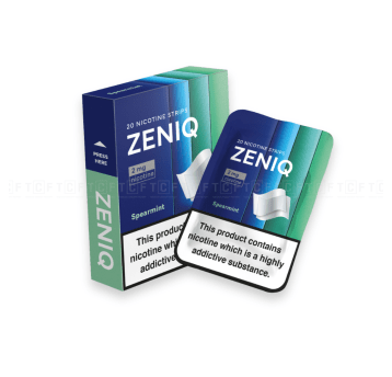 Listki nikotynowe ZENIQ o aromacie Zielonej Mięty 2mg
