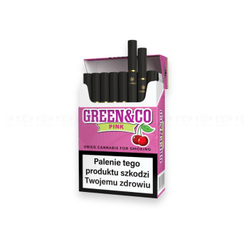 Pre-Rolls Green&Co (Black) Pink