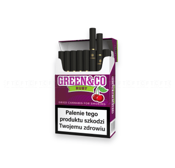 Pre-Rolls Green&Co (Black) Ruby