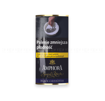 Tytoń Amphora 40g Black Cavendish (51,50)