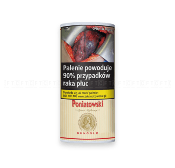 Tytoń Poniatowski 40g Sungold (57,90)