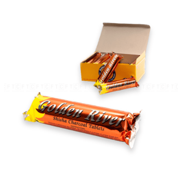 Węgielki do Shishy Golden River 40mm