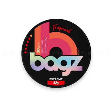 Wor. nikot. Bagz Tropical Extreme 20mg/g 5/6 B
