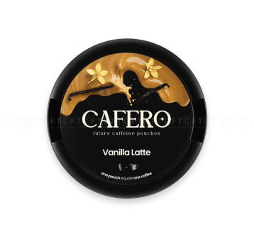 Woreczki energetyczne CAFERO 80mg Vanilla Latte