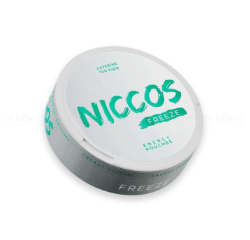 Woreczki energetyczne NICCOS Caffeine 100mg/g Freeze
