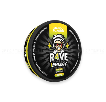 Woreczki energetyczne R4VE 80mg/g Mango Django