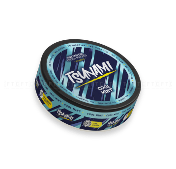 Woreczki energetyczne TSUNAMI Kofeinowe 80mg Cool Mint