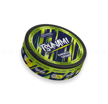 Woreczki energetyczne TSUNAMI Kofeinowe 80mg Energy Drink