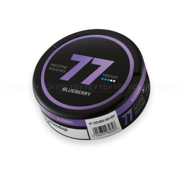 Woreczki nikotynowe 77 Medium 16mg/g Blueberry