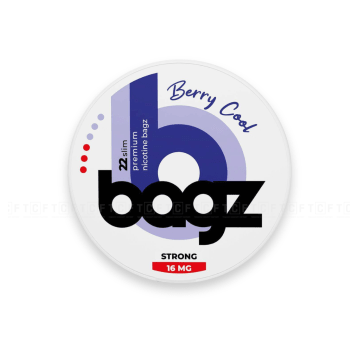 Woreczki nikotynowe Bagz 3/6 Strong 16mg/g - Berry Cool