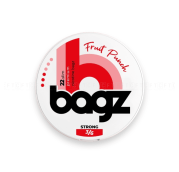 Woreczki nikotynowe Bagz 3/6 Strong 16mg/g - Fruit Punch