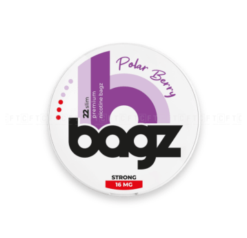 Woreczki nikotynowe Bagz 3/6 Strong 16mg/g - Polar Berry