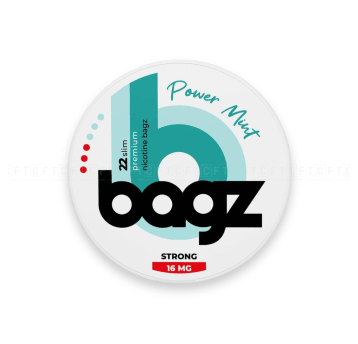 Woreczki nikotynowe Bagz 3/6 Strong 16mg/g - Power Mint
