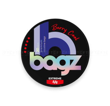 Woreczki nikotynowe Bagz 5/6 Extreme 20mg/g - Berry Cool