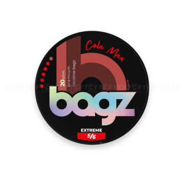Woreczki nikotynowe Bagz 5/6 Extreme 20mg/g - Cola Max